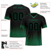 Custom Dark Geen Fade Fashion Personalized Authentic Football Jersey FBJ02-D06086